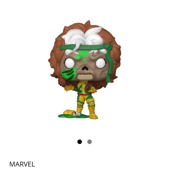 2021 Marvel Zombies “Zombie Rogue” from X-Men Game Stop Exclusive Funko Pop - Picture 2 of 7